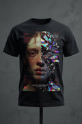 PROMPTING REALITY — Reality Status: Uncertain Oversized Graphic Tee
